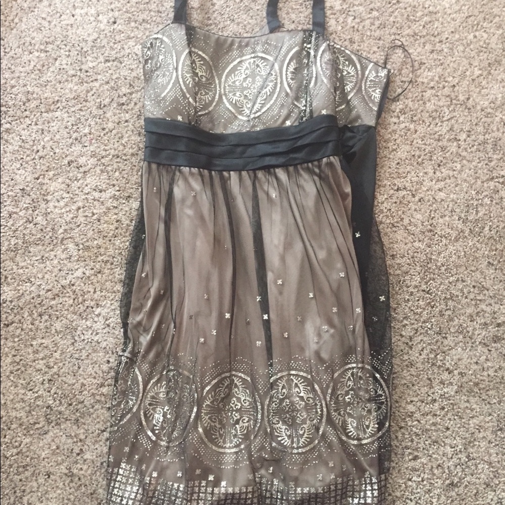 Gold Homecoming Dress
